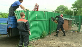 Демонтаж ограждений в Морозовске по цене от 975 руб. | 2Землекопа-Мрз